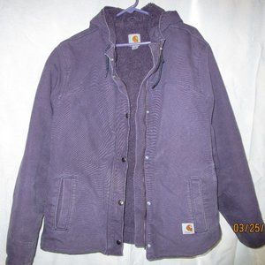 Ladies Hooded Carhardt Zip up Parker